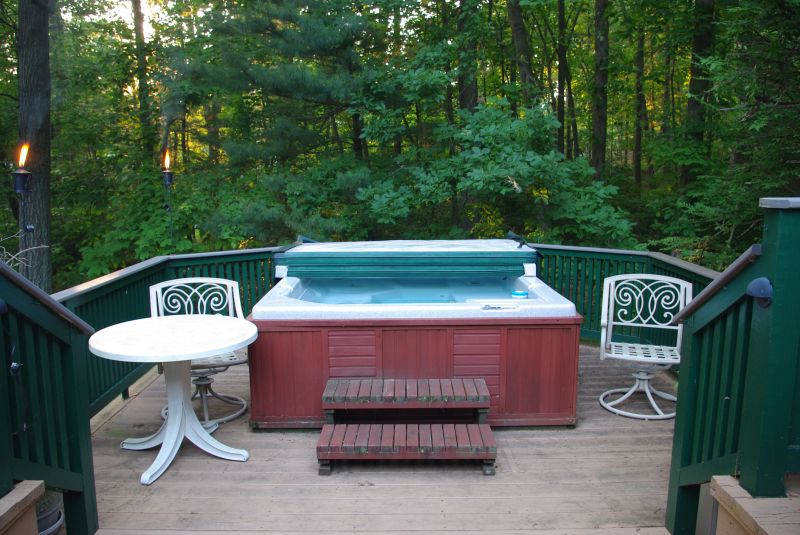Hot Tub Deck Installation