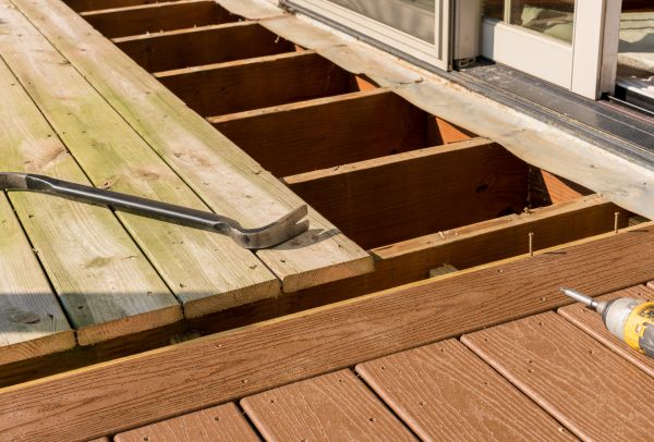 Cost of Old Deck Repair in Irvine