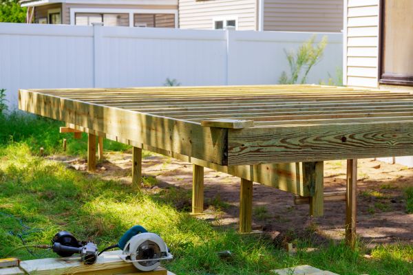 Elevated Deck Installation in Irvine