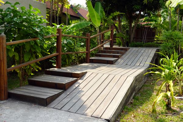 Wood Ramp Installation in Irvine