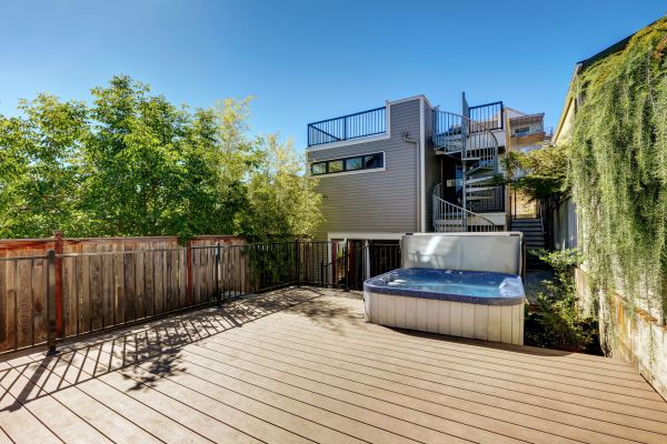Cost of Hot Tub Deck Installation in Irvine