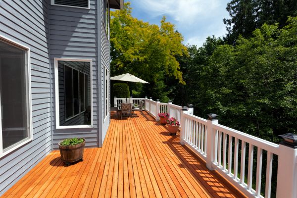 Cost of Cedar Deck Construction in Irvine