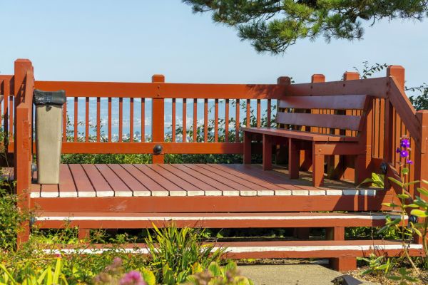 Redwood Deck Construction in Irvine