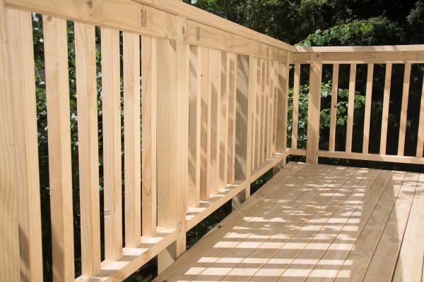 Pine Deck Installation in Irvine